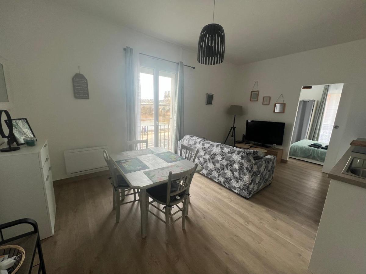 Cosy Loire, T2 Neuf, Front De Loire ,Vue Cathedrale,5Min A Pied Centre Ville Et Parking Prive 奥尔良 外观 照片