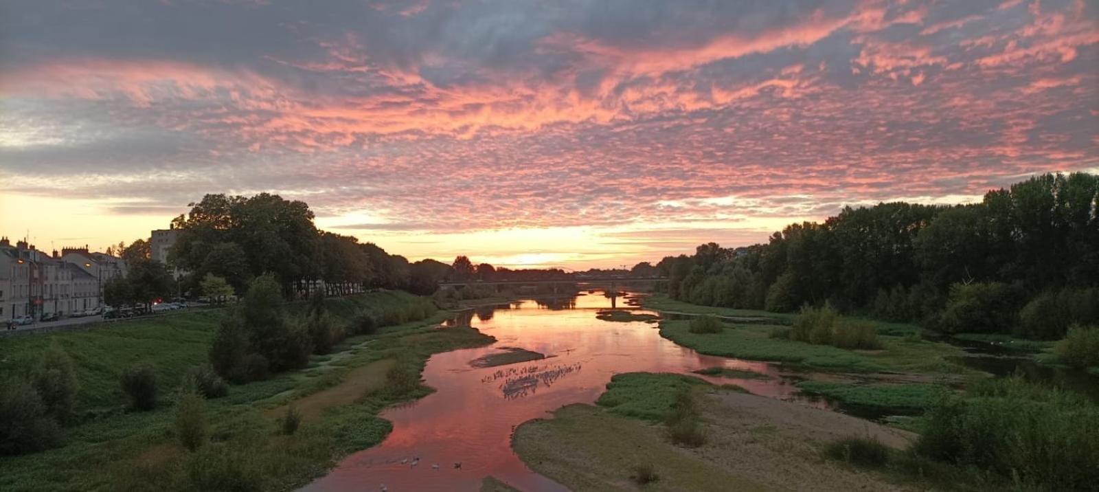 Cosy Loire, T2 Neuf, Front De Loire ,Vue Cathedrale,5Min A Pied Centre Ville Et Parking Prive 奥尔良 外观 照片