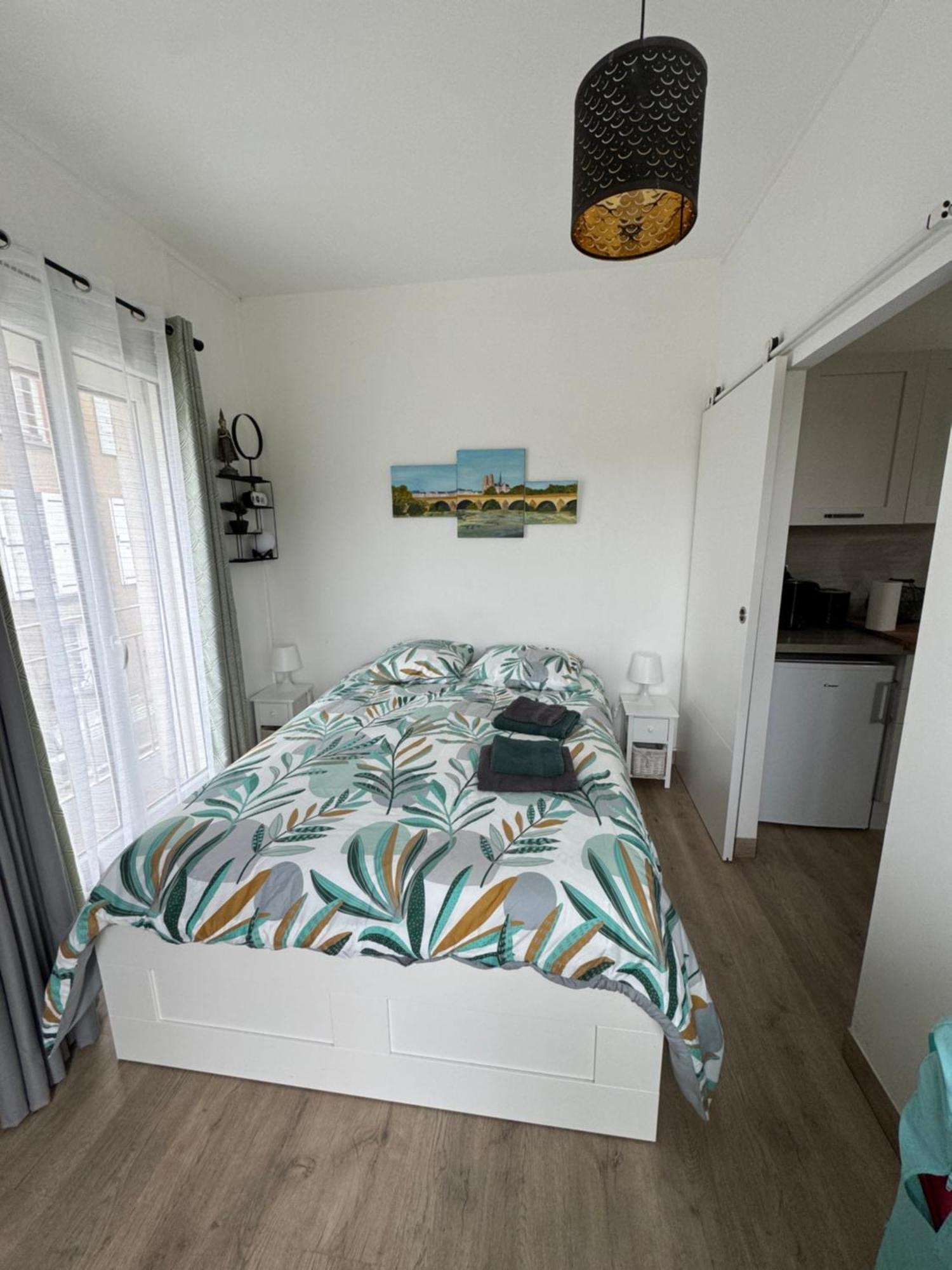 Cosy Loire, T2 Neuf, Front De Loire ,Vue Cathedrale,5Min A Pied Centre Ville Et Parking Prive 奥尔良 外观 照片